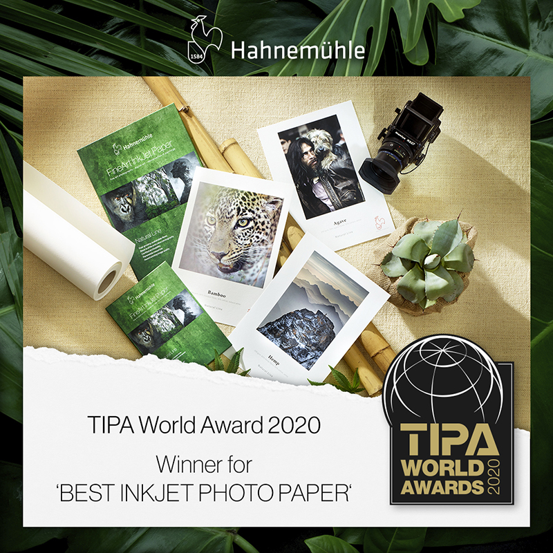 Read more about the article TIPA World Award 2020: Hahnemühle Natural Line wins “Best Inkjet Photo Paper”