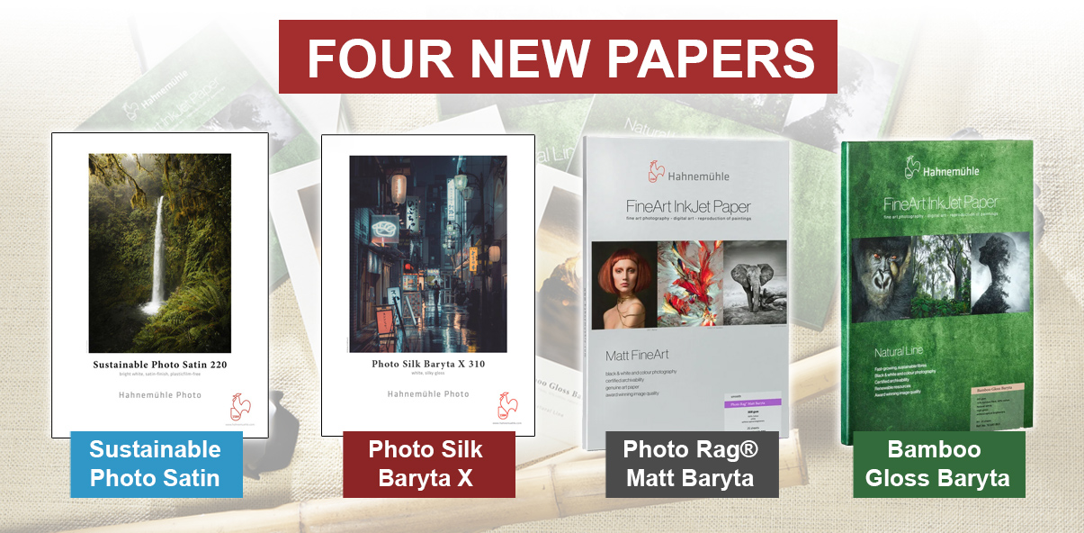 Read more about the article Four New Papers – All Roll Sizes and Sheets are in stock!